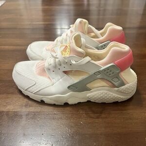 Nike Huarache Big Kid's 7Y Run Atmosphere Citron Tint (GS) DR0163-100 Sneakers‎